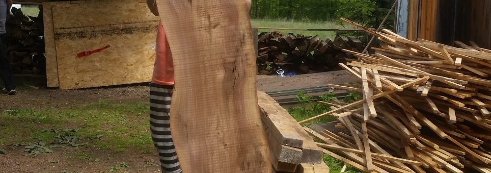 Black Walnut Live Edge Slab